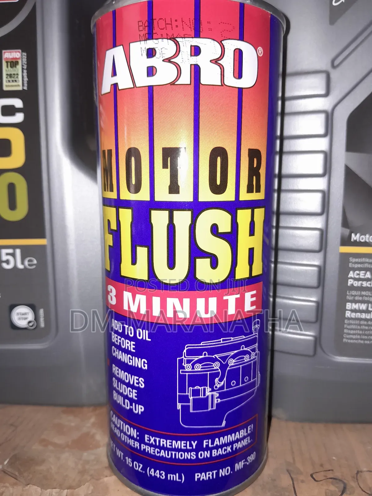 Motor Flush Engine Flush