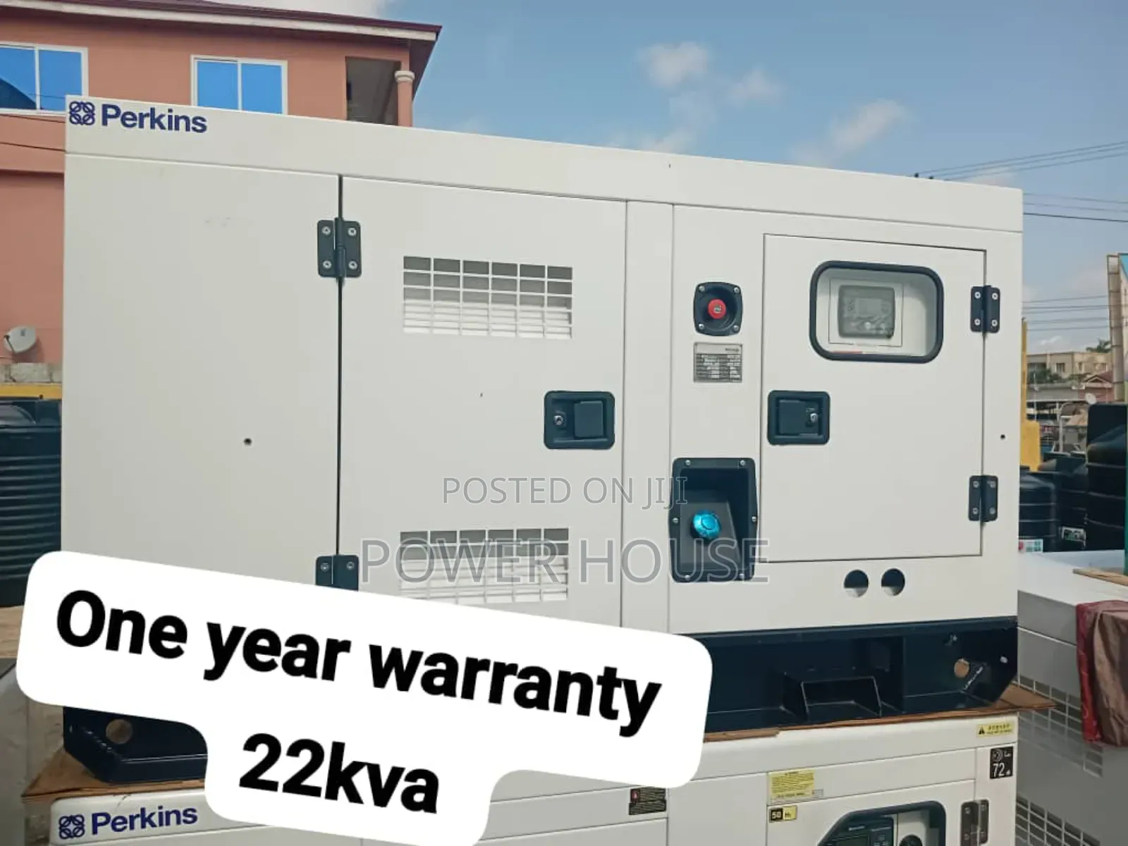 Warranty Included 22kva Perkins Silent Diesel Generator Uk