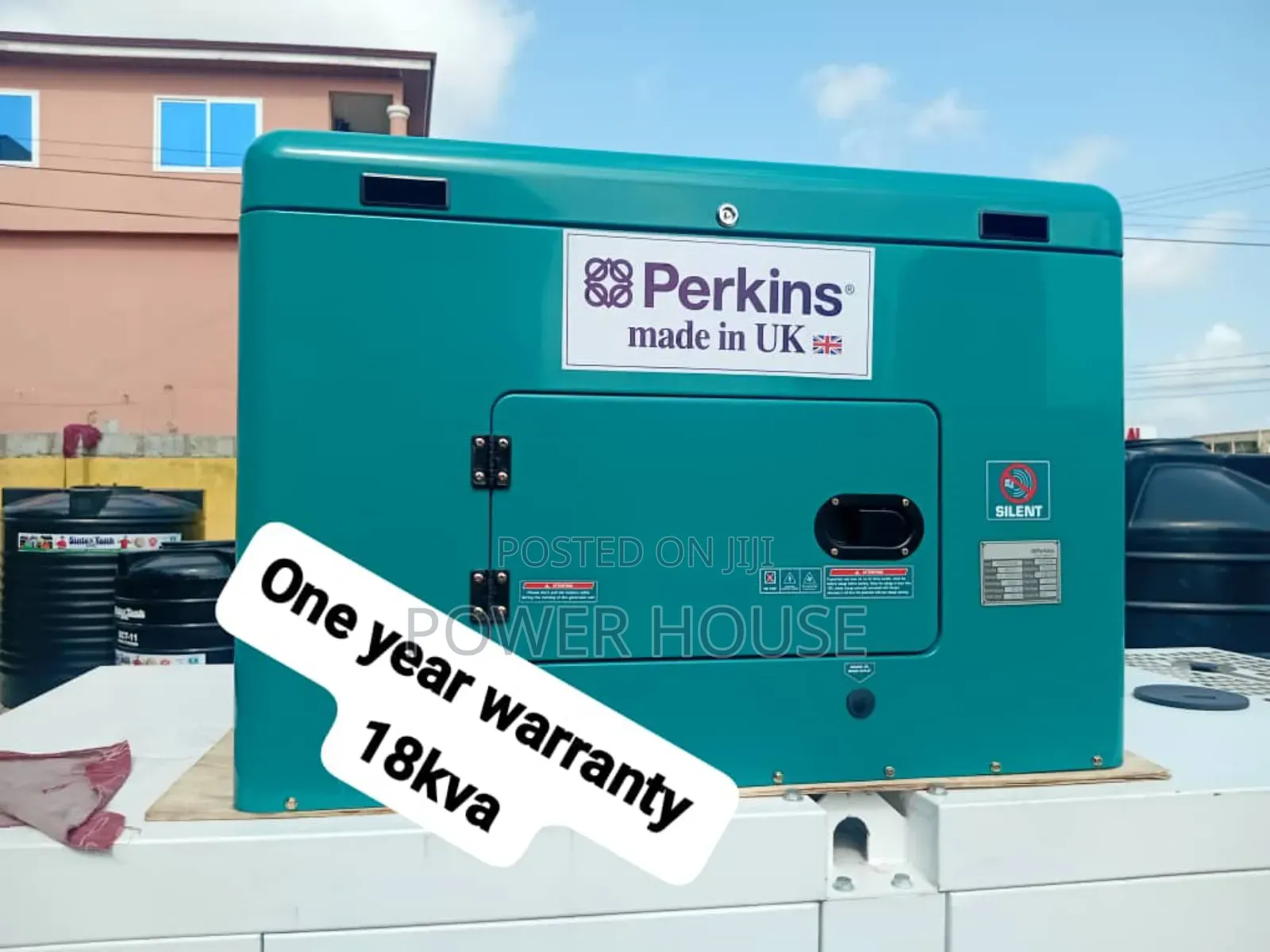 Warranty Included 18kva Perkins Diesel Uk Generator Silent