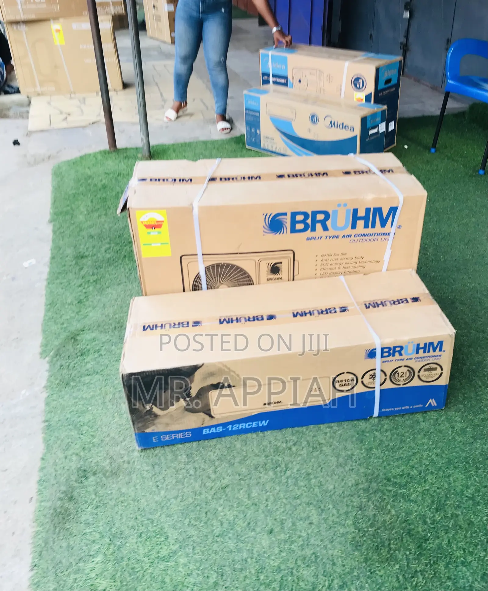 Silent Chilling Bruhm 1.5hp Split Type Non Inverter Ac.