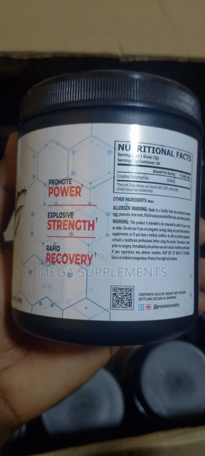 Shockline Creatine Monohydrate