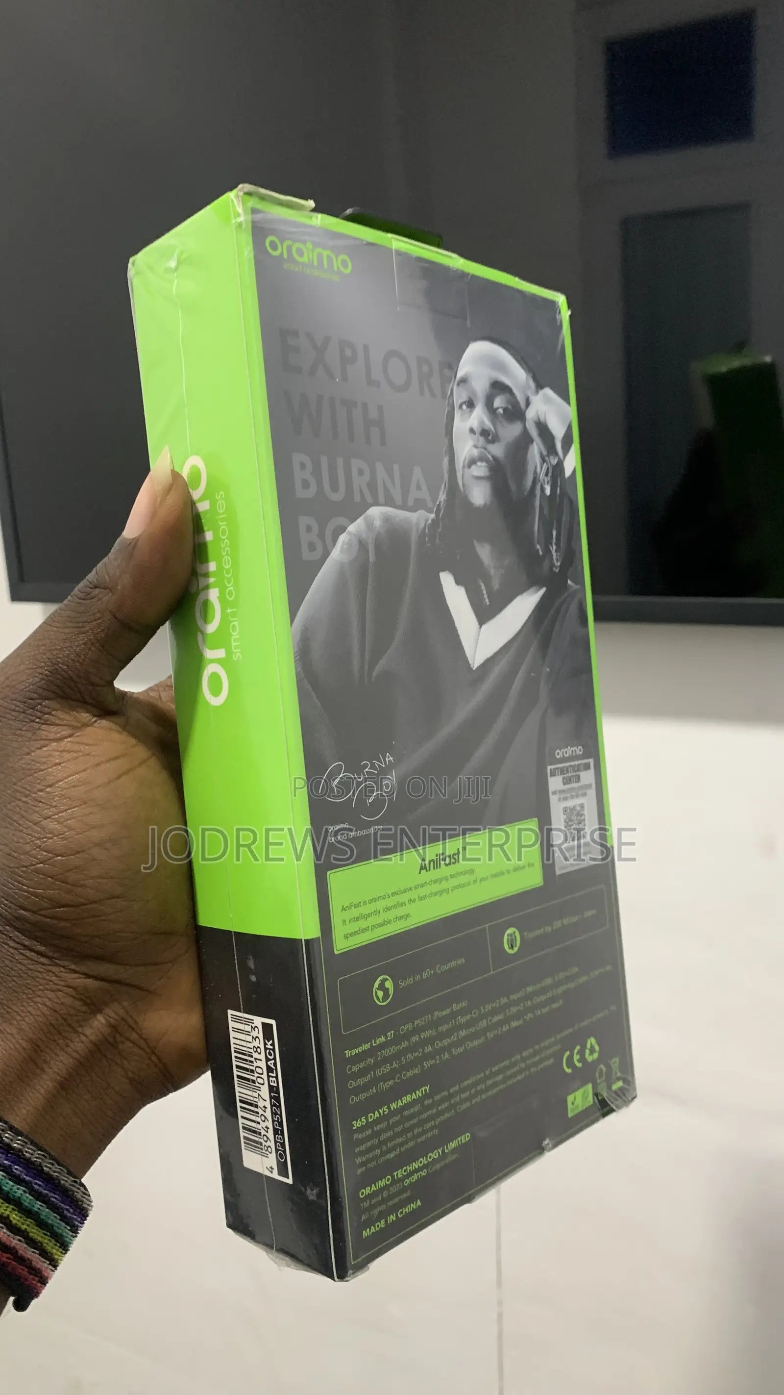 Oraimo Traveler Link 27 27000mah 12w Power Bank
