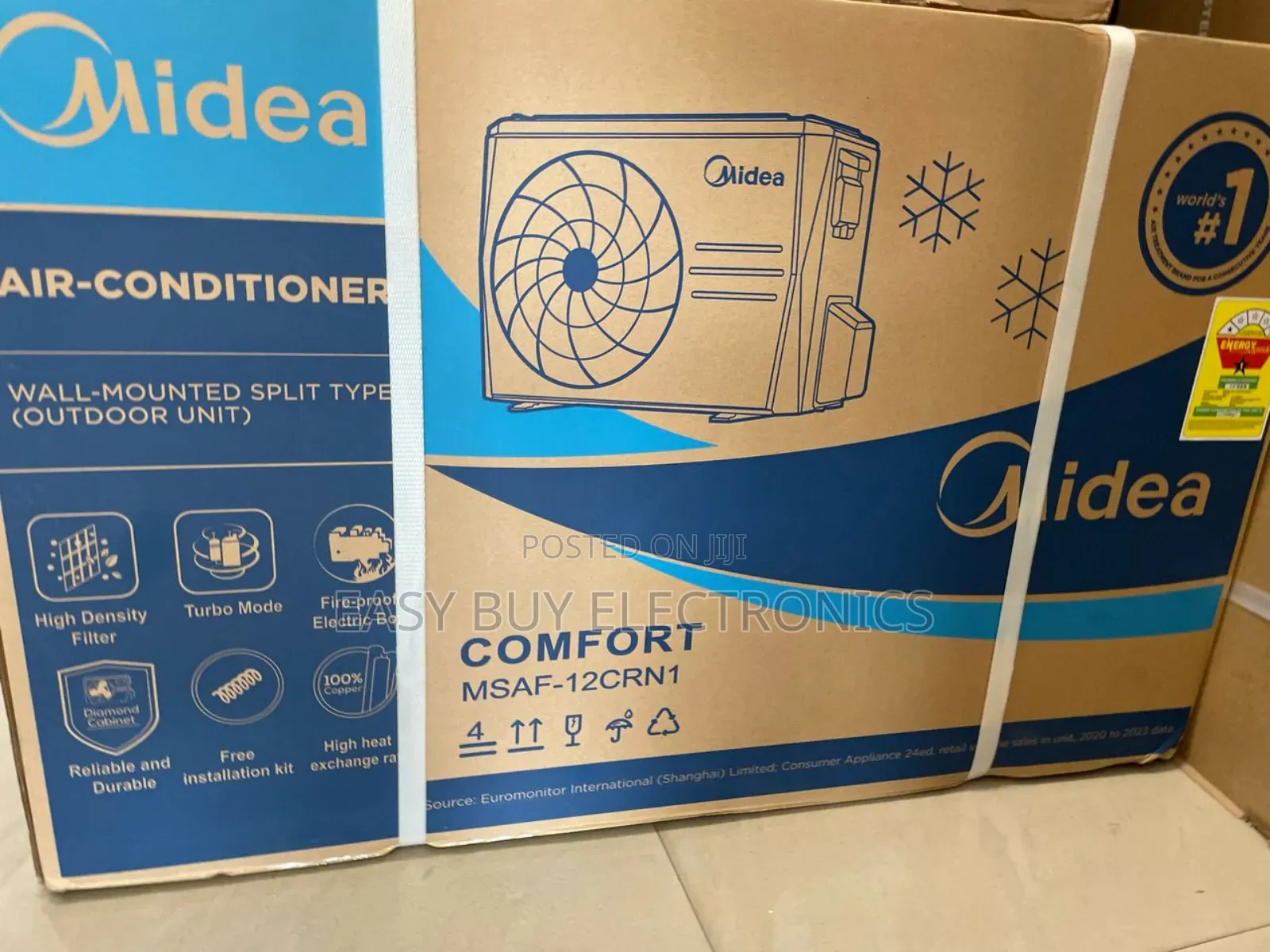 Silent Cooling Midea 1.5hp Split Air-Conditioner