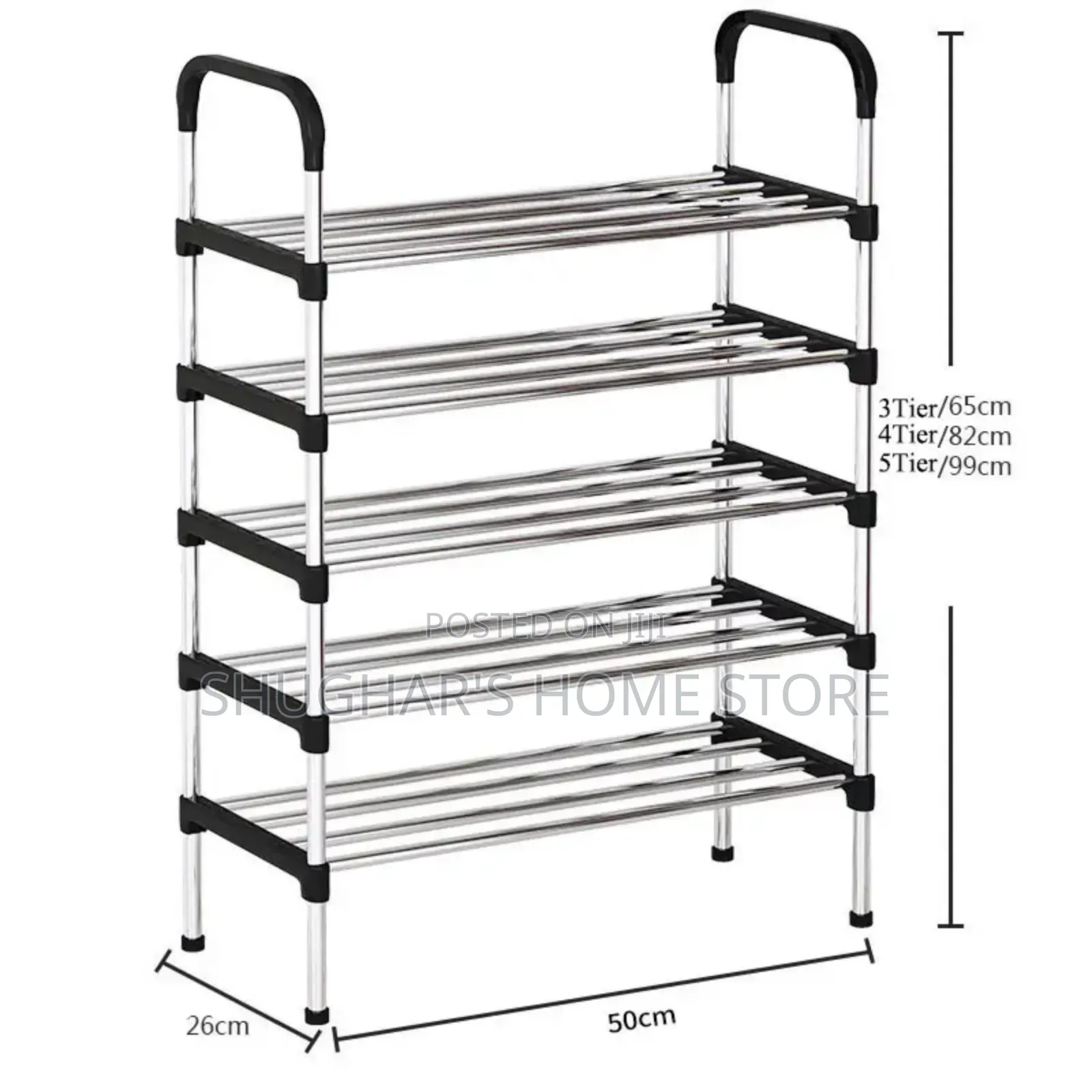 5 Tier Shoe Organiser Rack