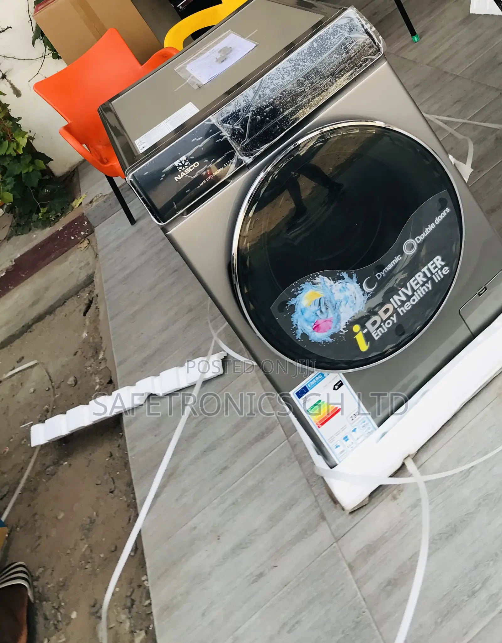 Smart Valuable Nasco 11kg Front Load Grey Fullauto Washer