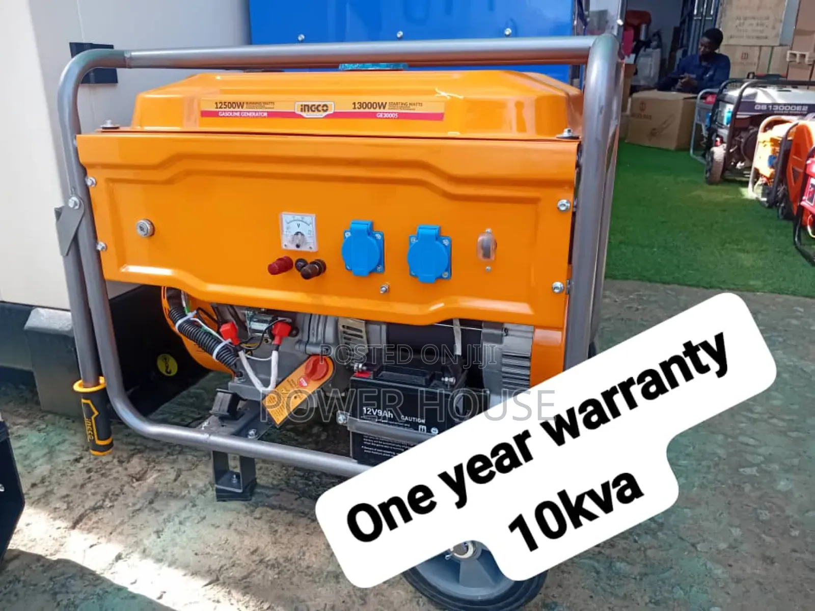 Comprehensive Ingco 10kva 13000watts Petrol Generator 10kva