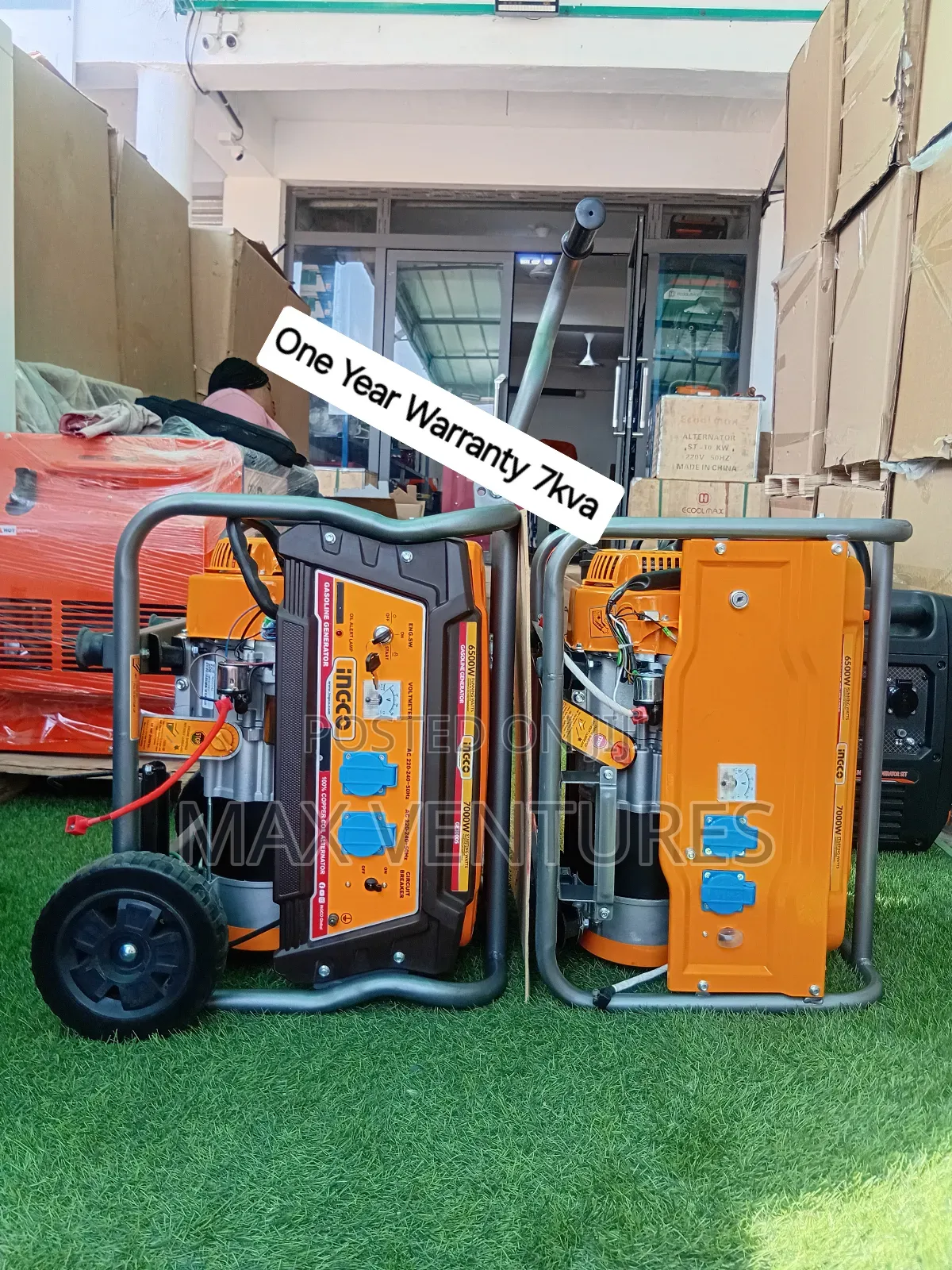 7.0kva Ingco Generator 7.0kva Keystart Generator