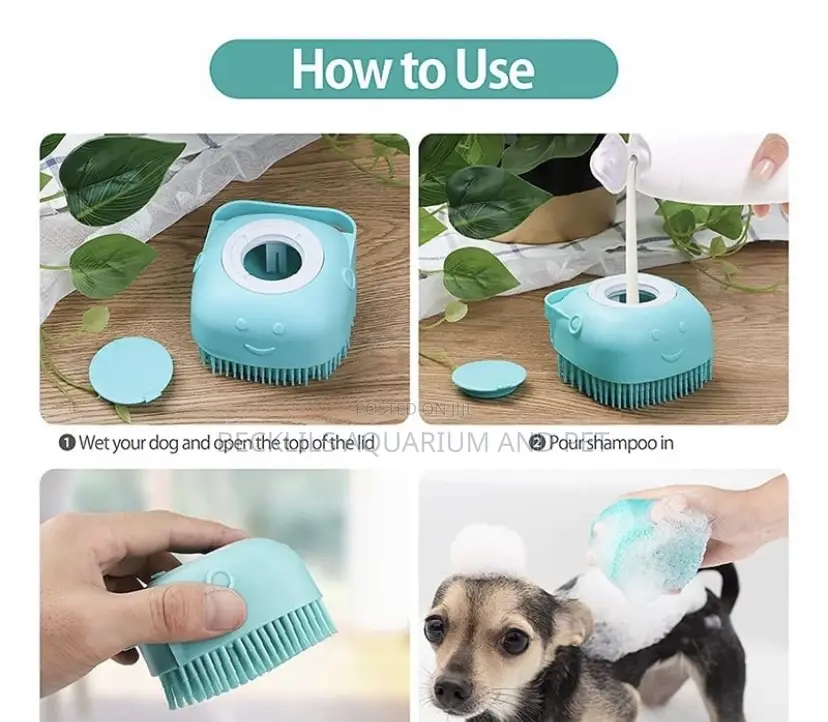Dogs and Cat Silicon Brush
