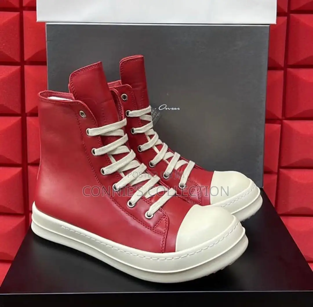 Rick Owens Jumbo Lace Hightop