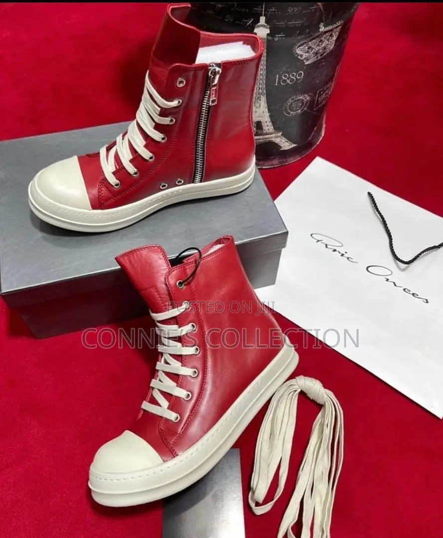 Rick Owens Jumbo Lace Hightop