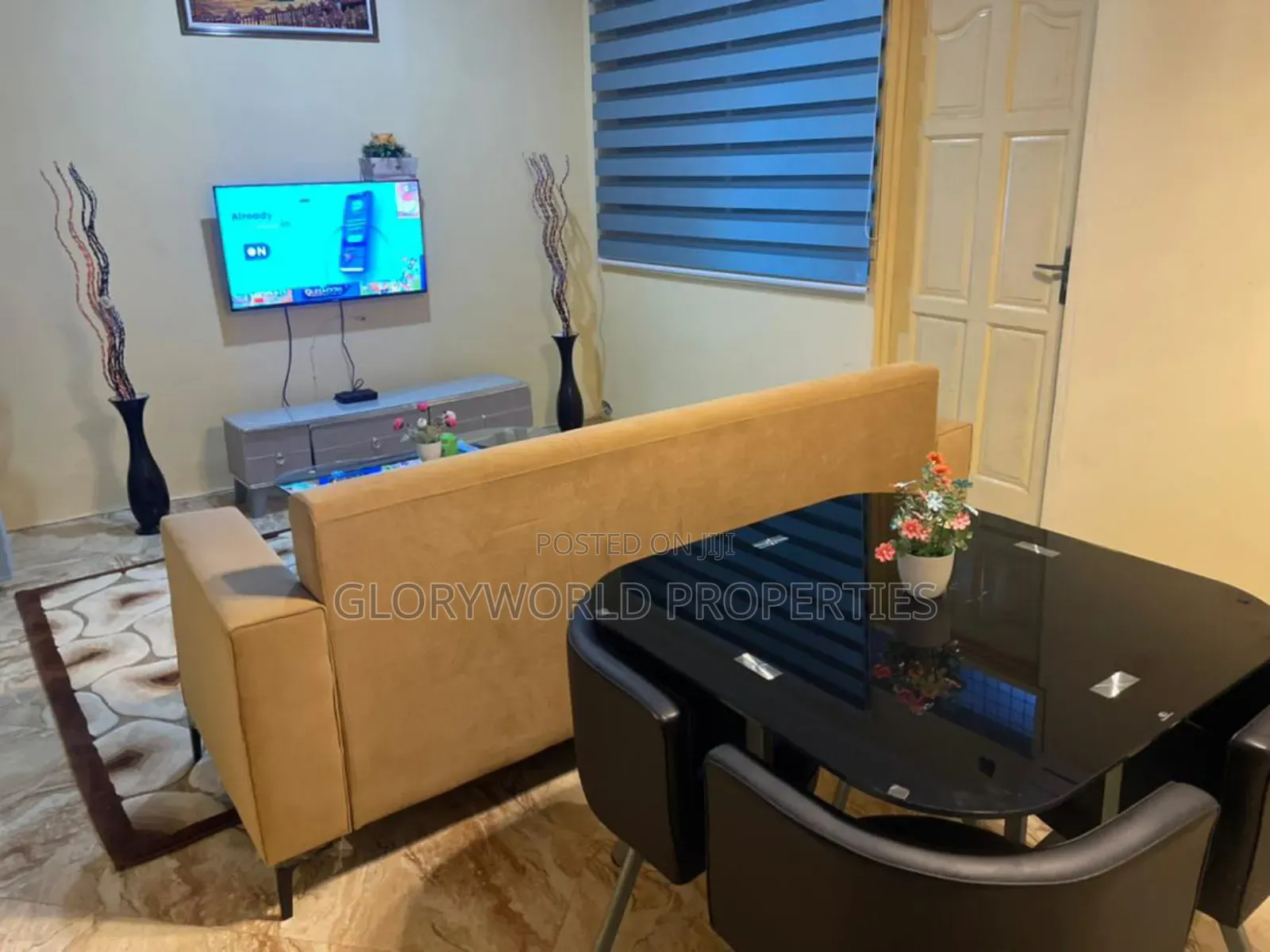 Furnished 1 Bedroom at Lashibi (Ghc 500 Per Day)