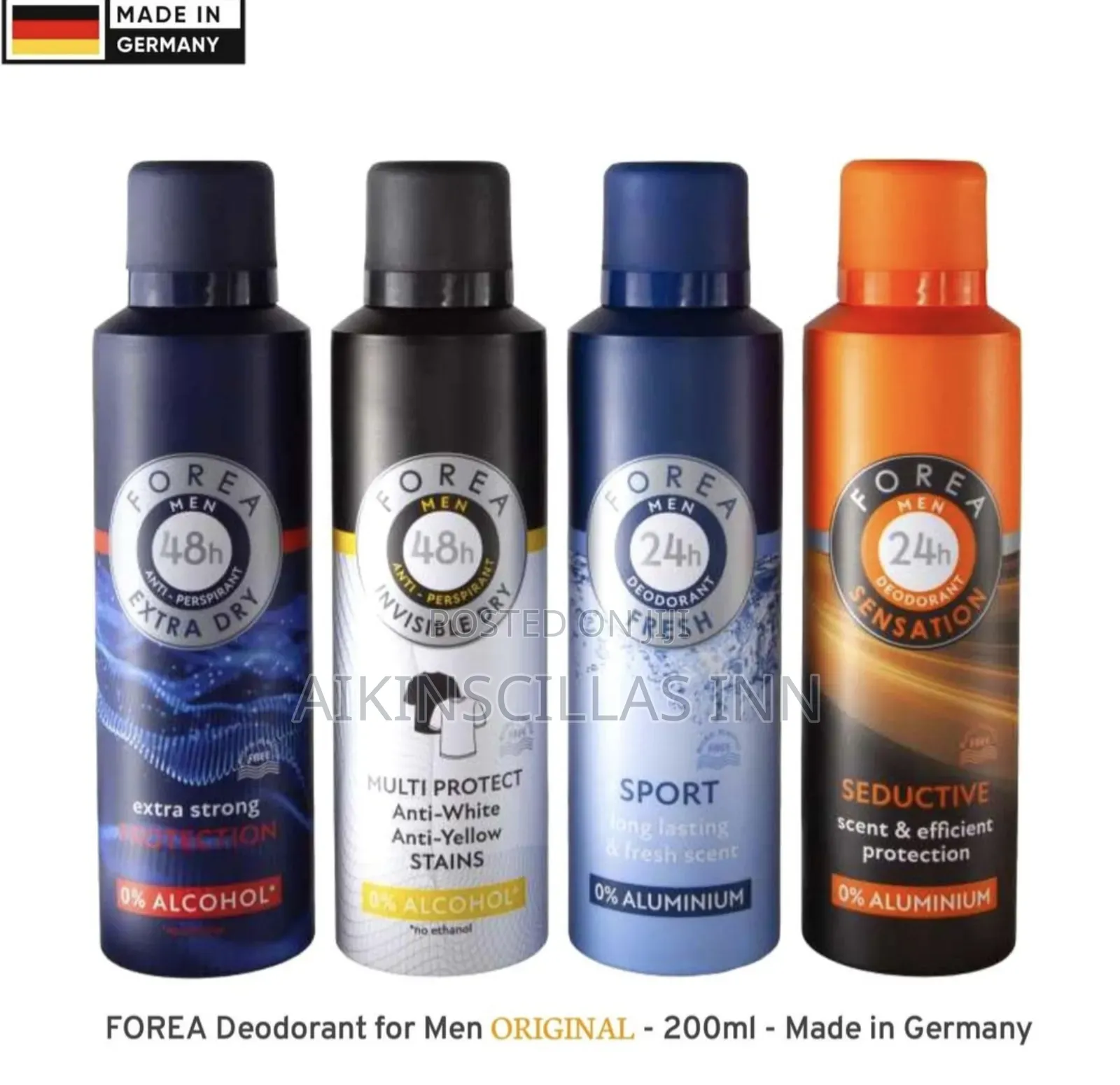 Forea Geemany Deodorant Spray