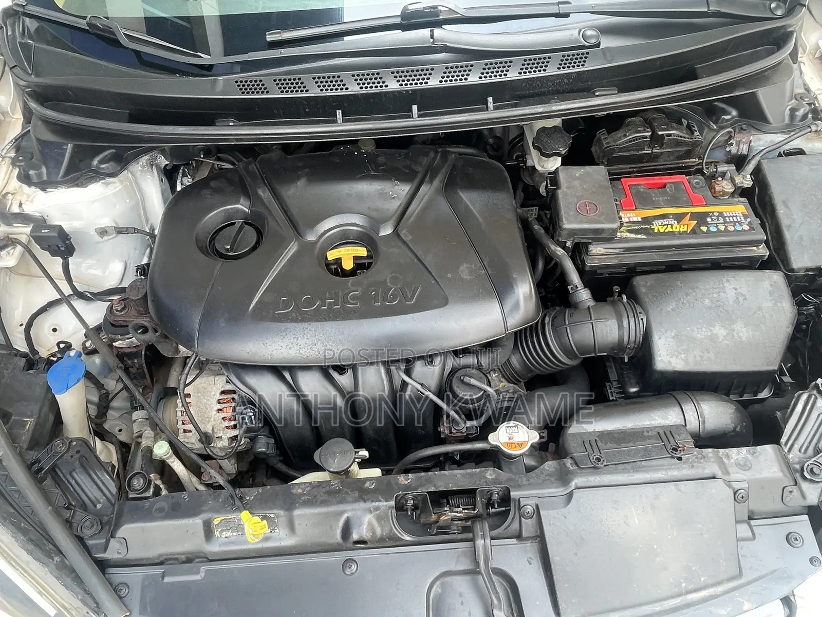 Hyundai Elantra 2013 White