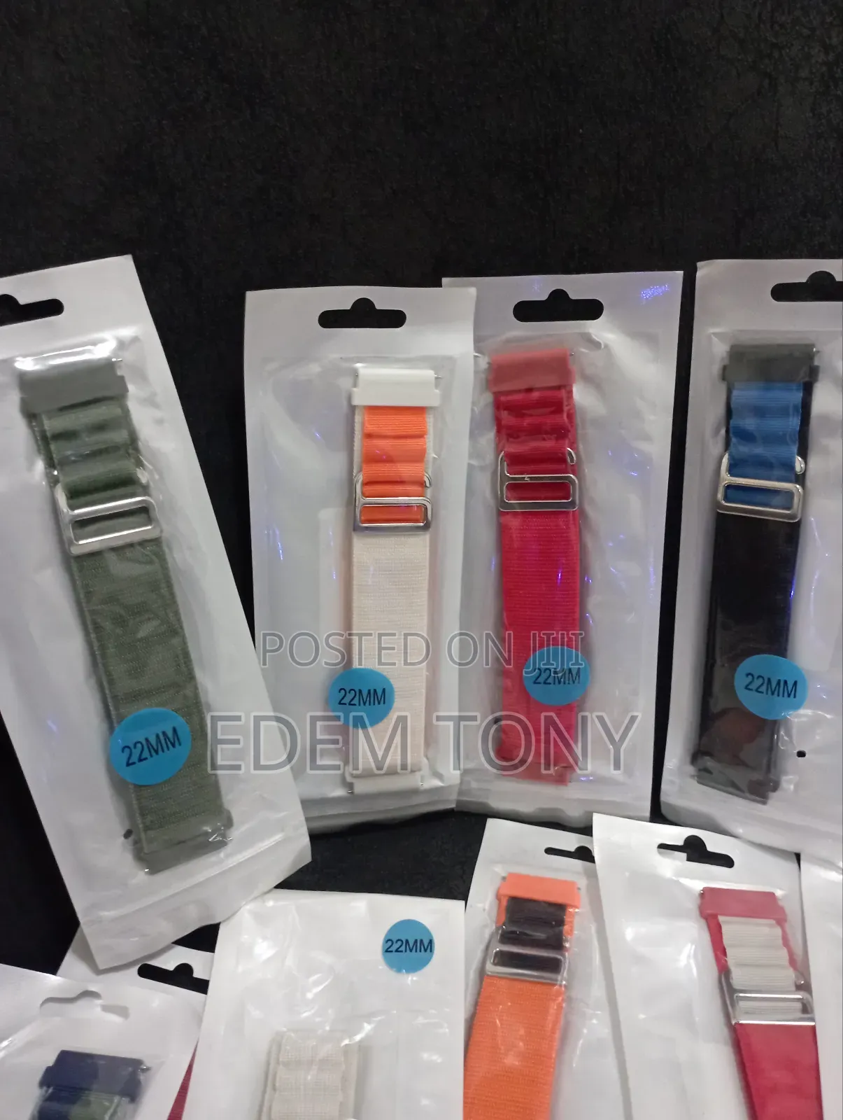 22"/21" Inch Nylon Smart Watch Straps Available