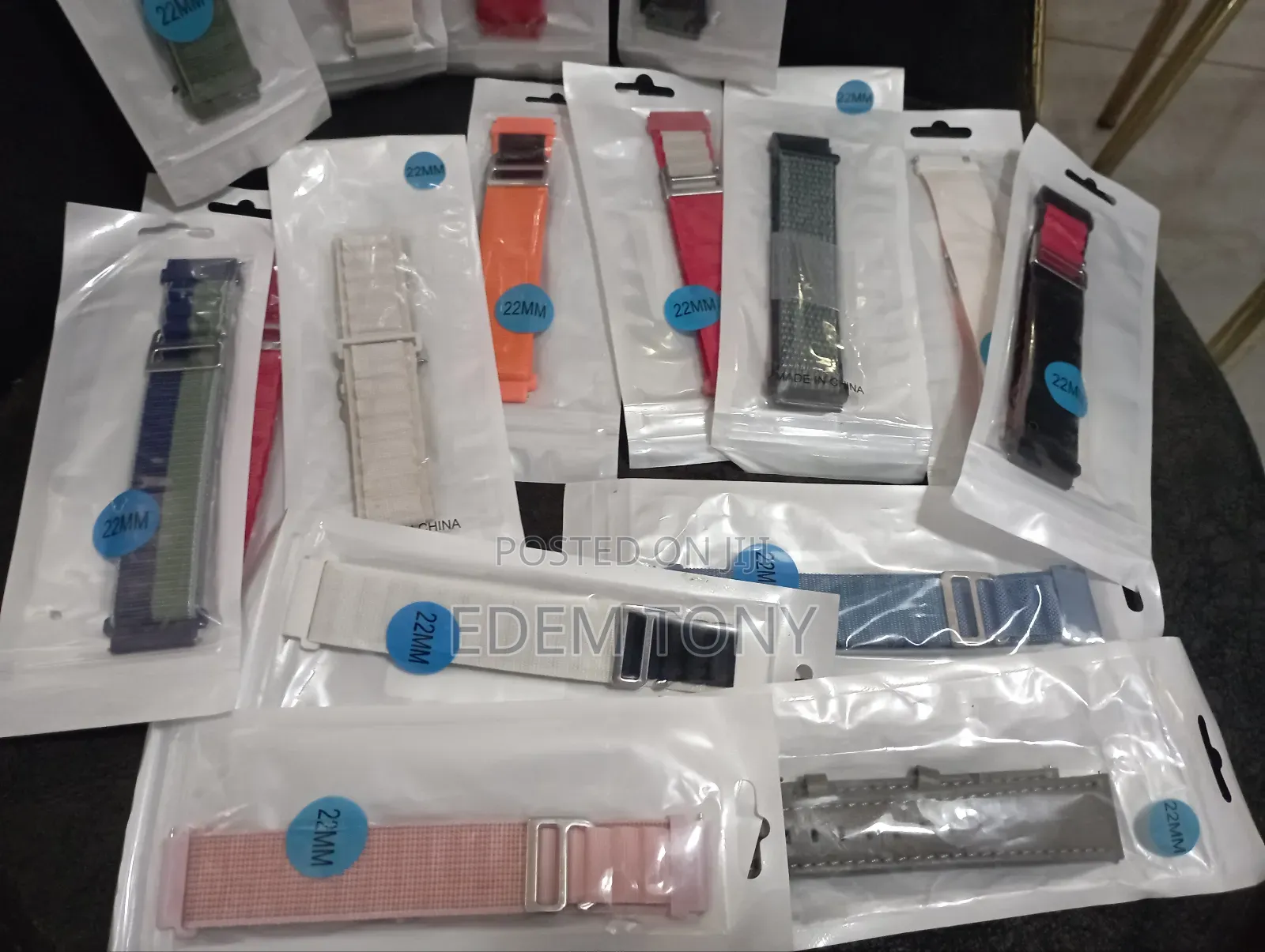 22"/21" Inch Nylon Smart Watch Straps Available