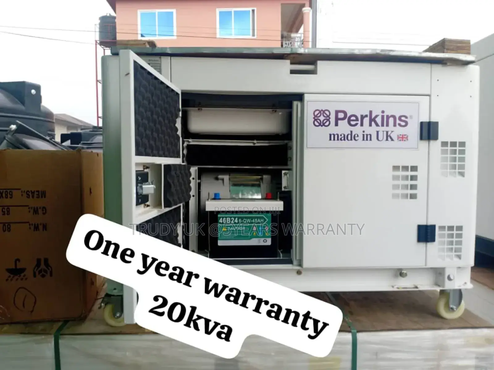 Dominant 20kva Perkins Diesel Silent Generator 20kva 18000w