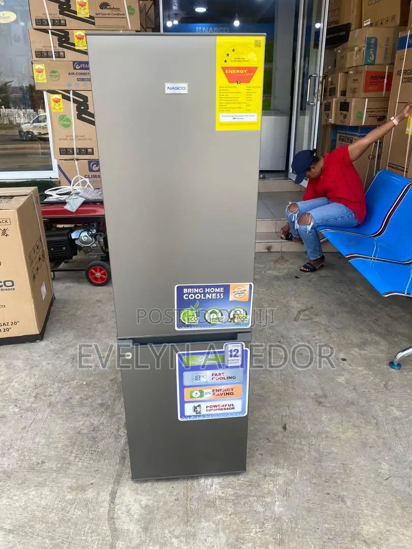 Specious and Affordable Nasco Bottom Freezer 170 Liters