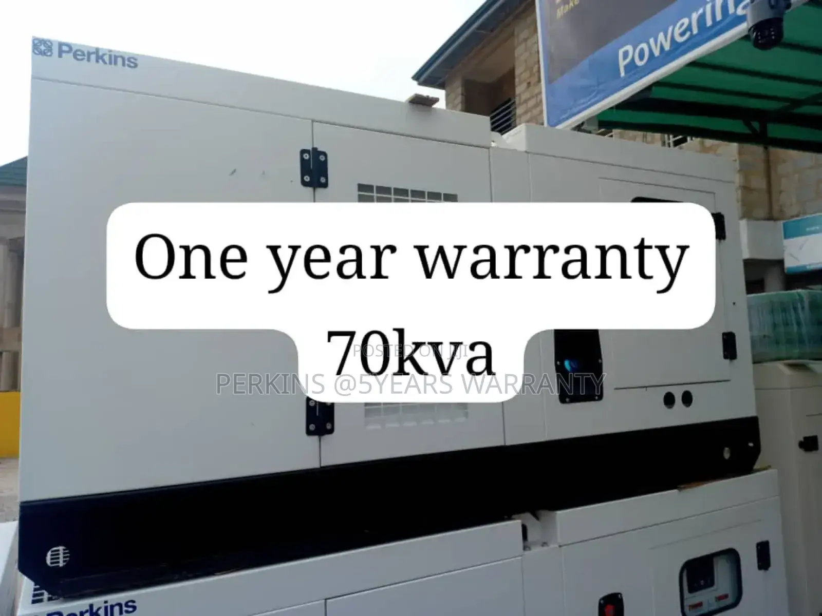 Advanced 70kva Diesel Perkins Silent 70kva Generator Silent