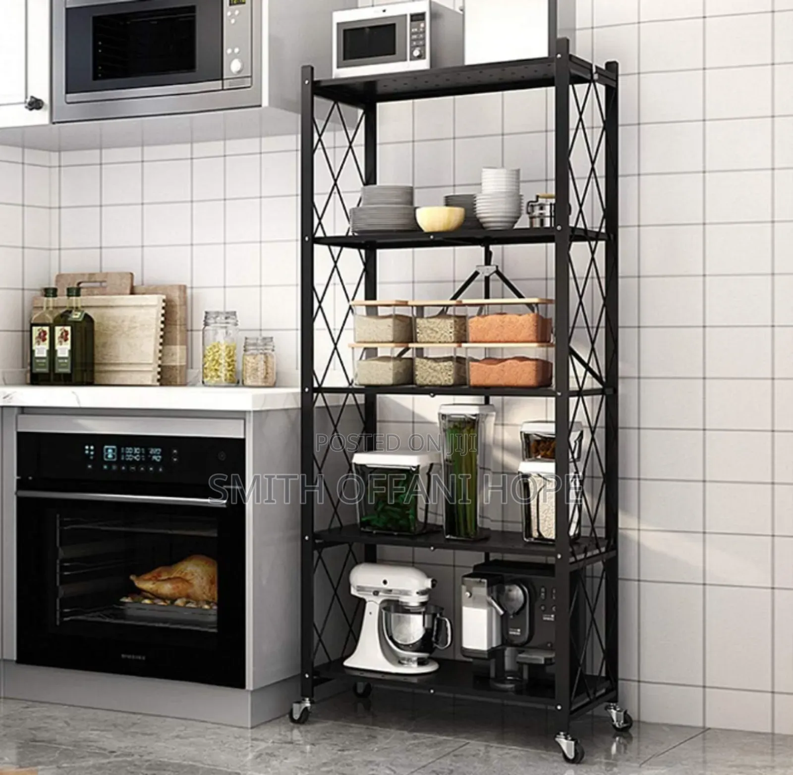 5 Layer Foldable Storage Rack