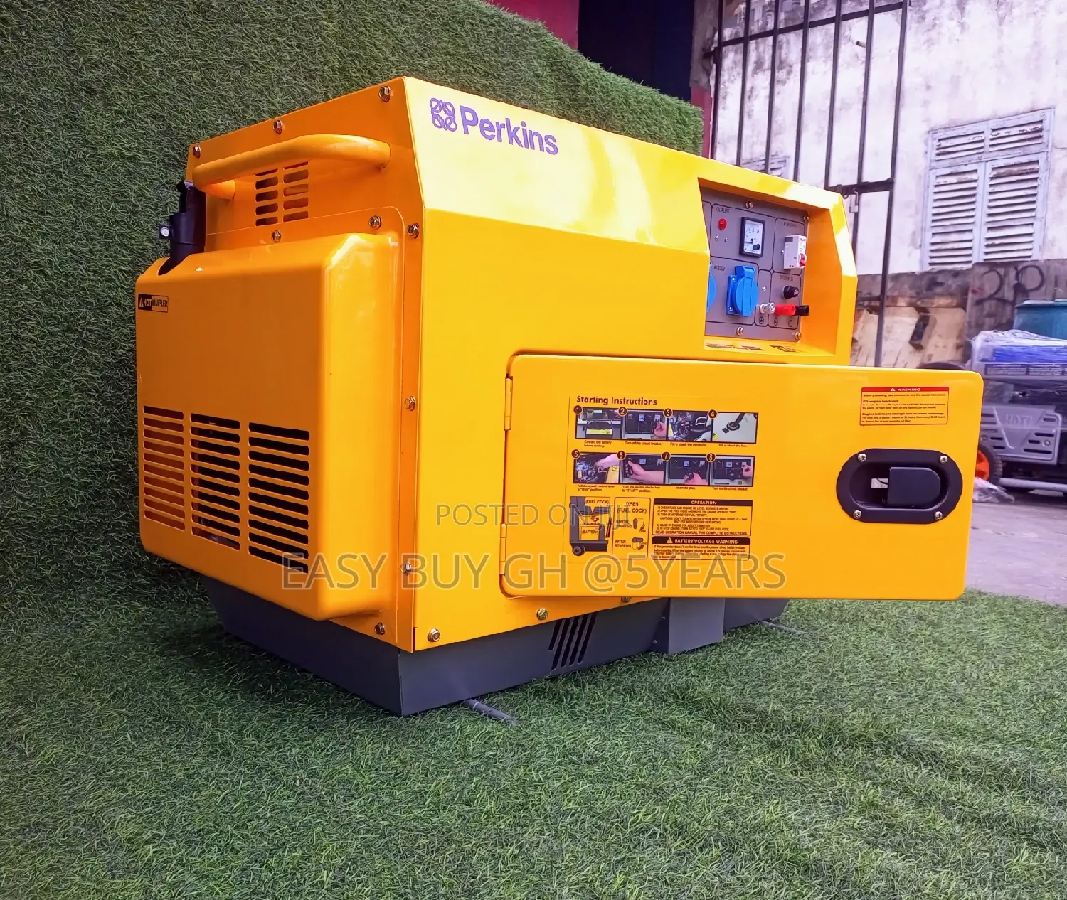 Alpha Perkins Generator 13000w Diesel Geneset Movable