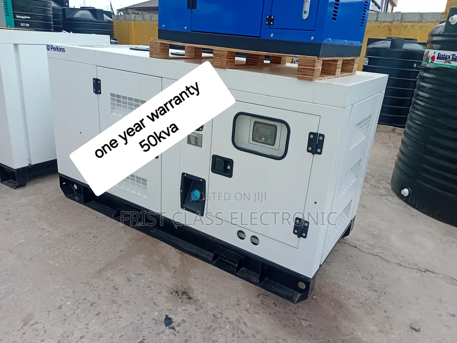 Industrial Grade 50kva Silent Diesel Generator