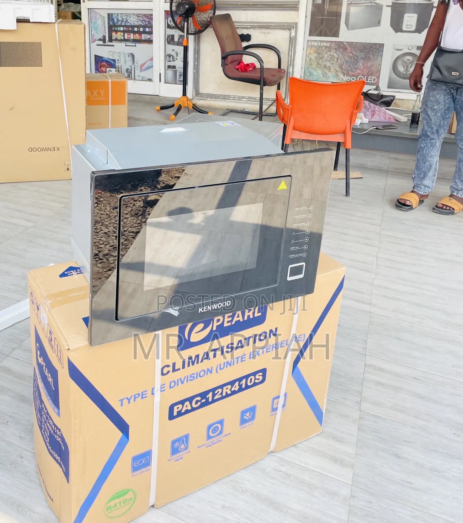 Classic Premium 60cm Built in Electric Microwave(Gray).