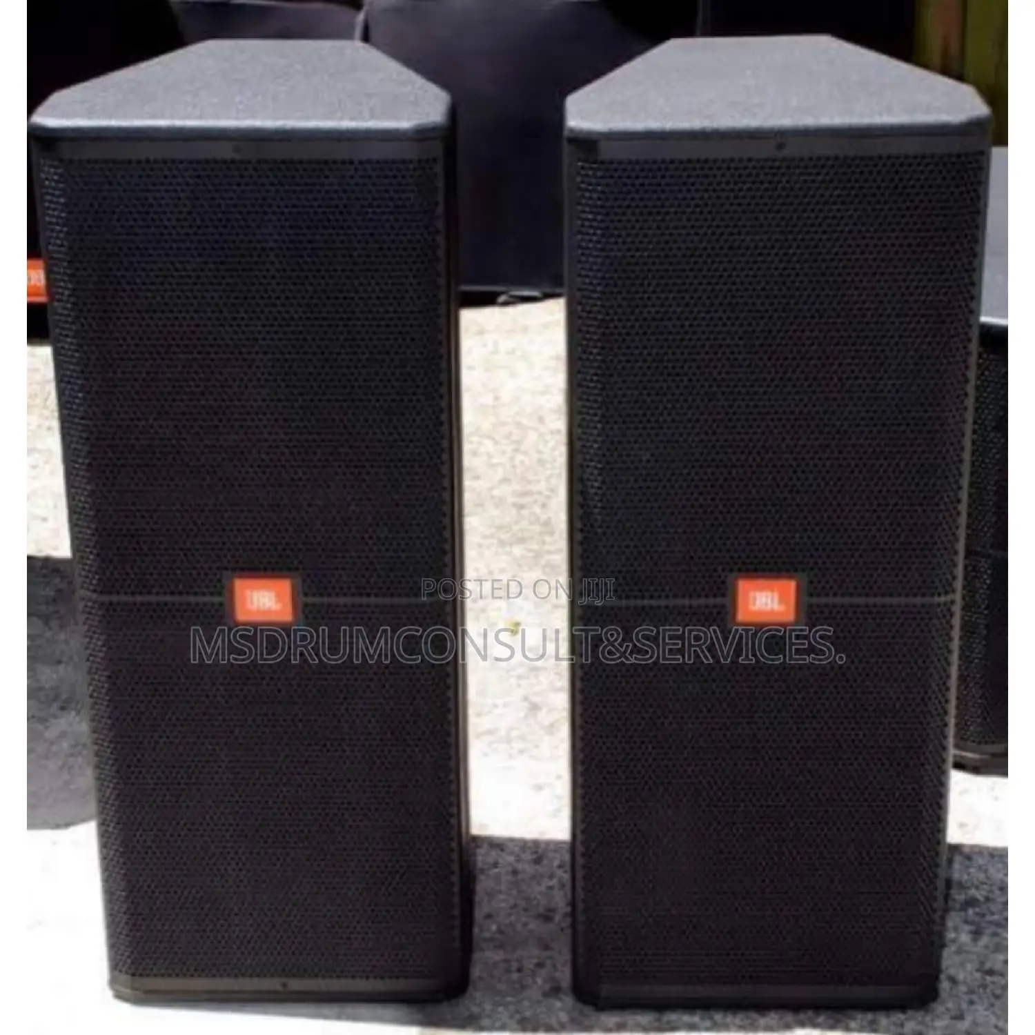JBL Full Range Speakers.