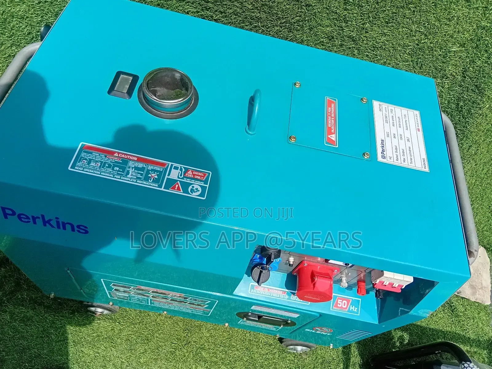Site Working Perkins 10kva Generator Diesel Generator