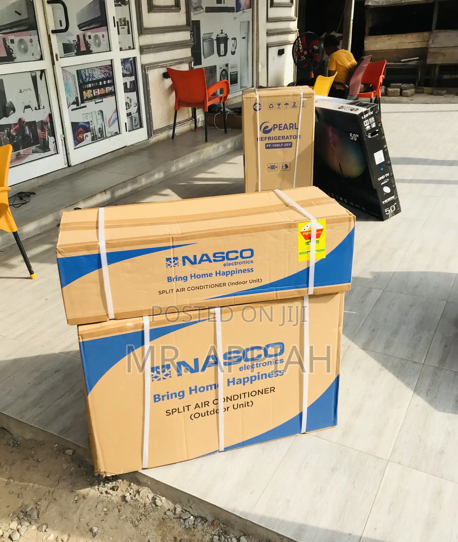 Sleek Non Inverter Nasco 1.5hp Air Conditioner(R410).