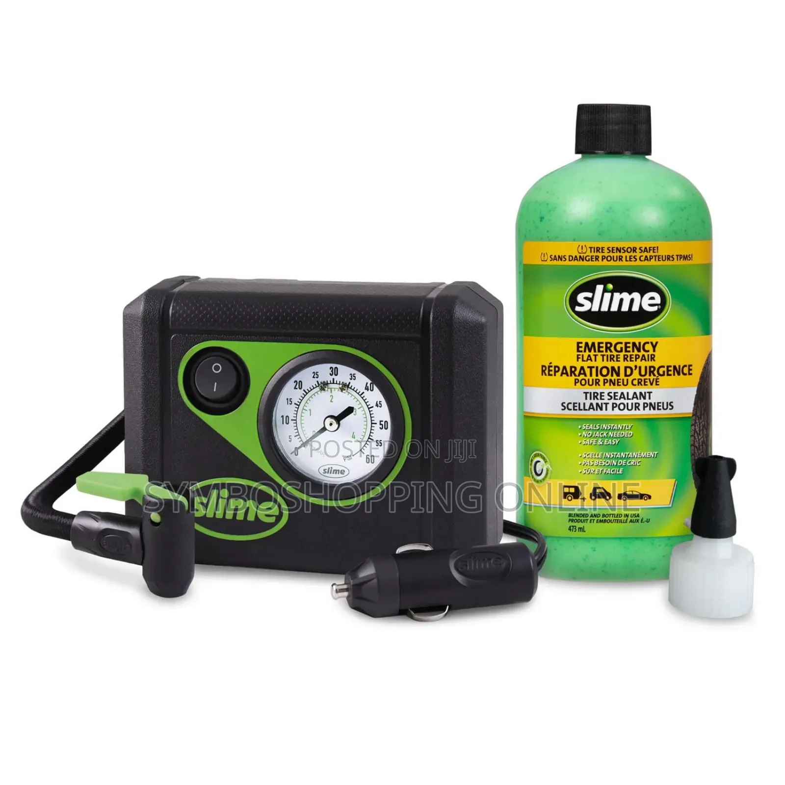 Slime Emergency Kit for Car Tires