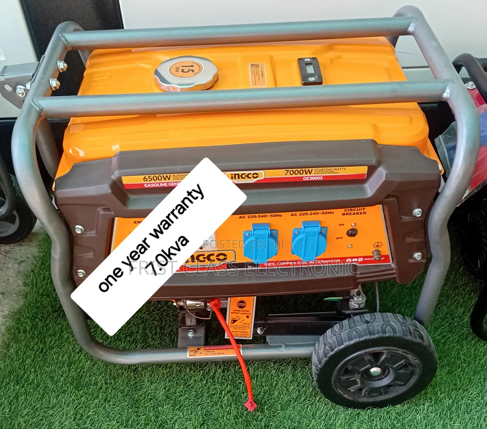 7.0kva Petrol Generator With Electric Start Power Supply