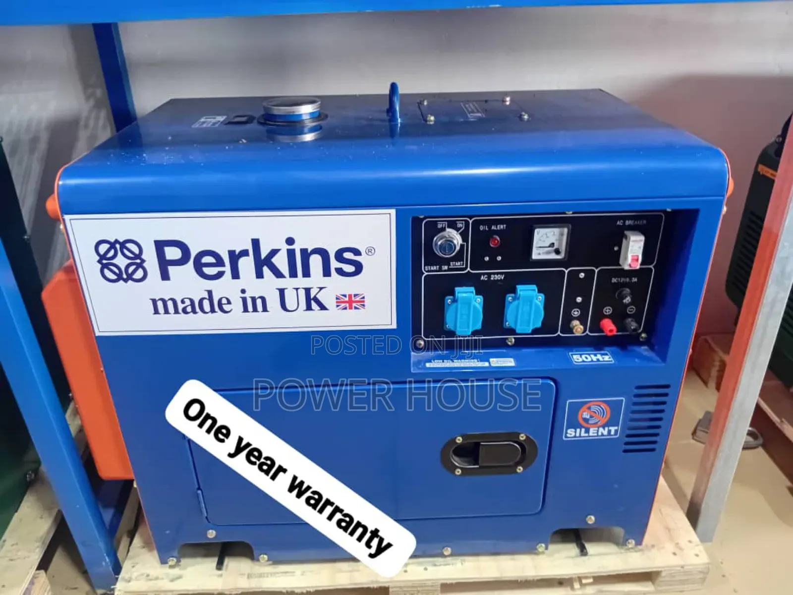 Agriculture Greade 10kva 13000watts Diesel Silent Perkins