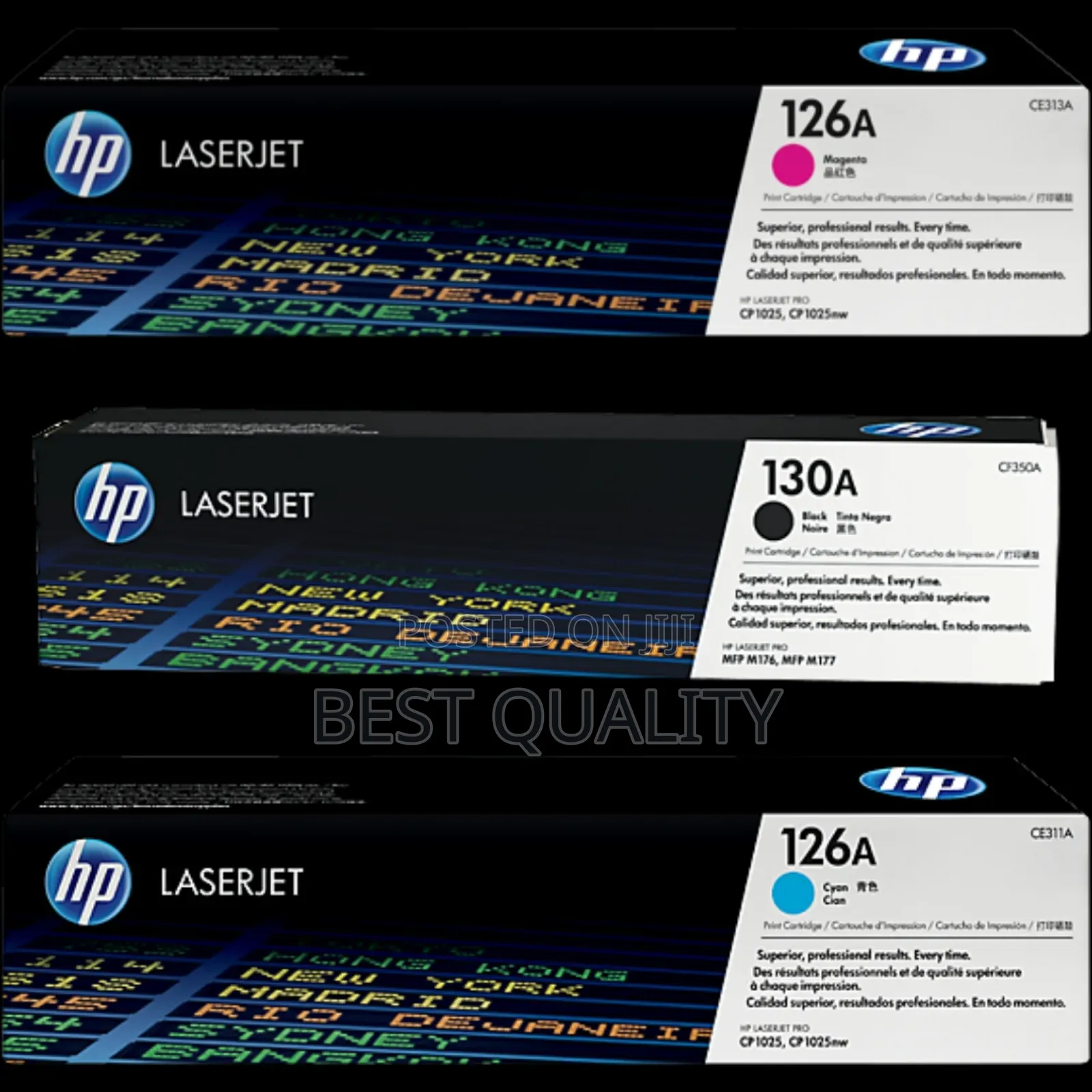 Hp 130a/126a Toner Cartridges