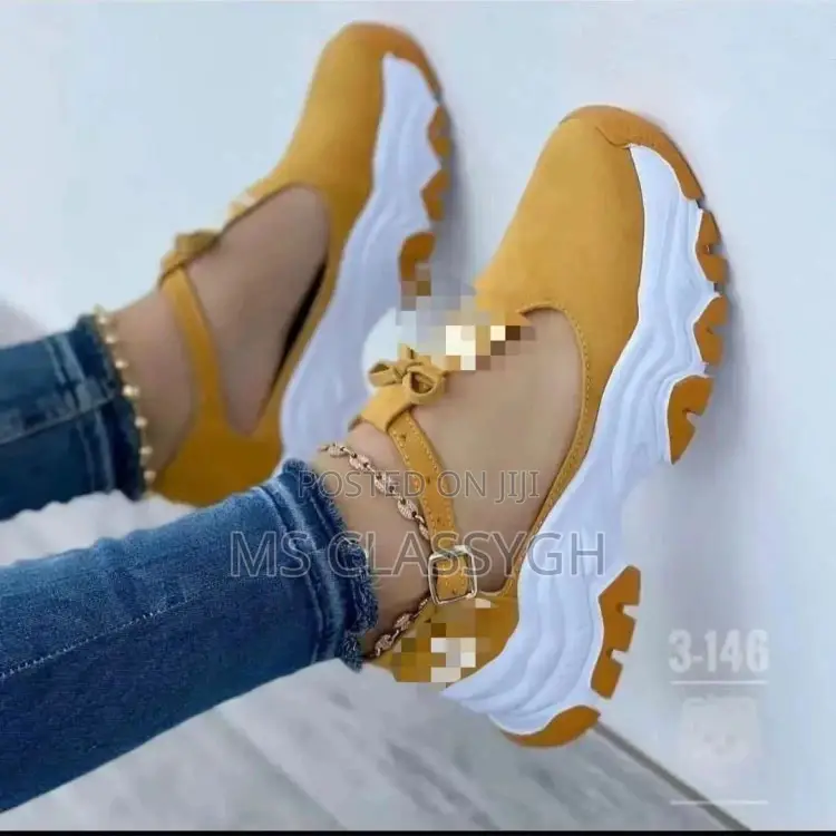 Adidas Women Shoes Thick Bottom Suede Buckle Casual Sports