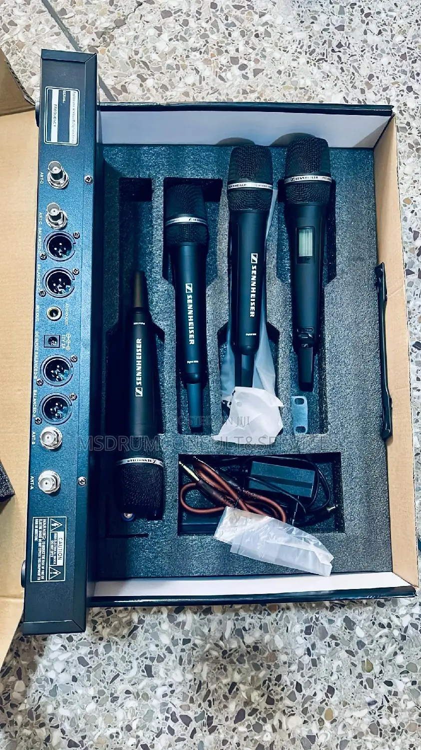 Wireless Sennheiser Microphones (4in1)