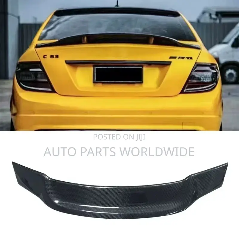 Mercedes Benz Carbon Fibre Style Boot Spoiler 2008-2022