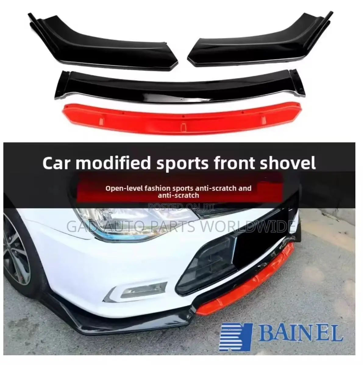Universal Front Bumper Lip All Cars Available