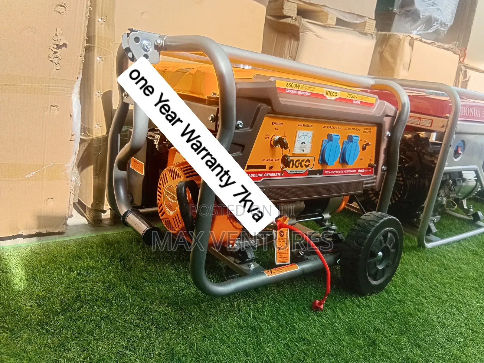 7000watt Ingco Petrol Generator Ingco Petrol Generator 7watt