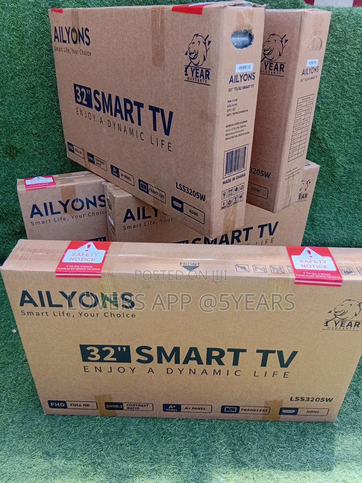 Feel Good 32inches Smart Ailyons Tv Nasco 32"Tv