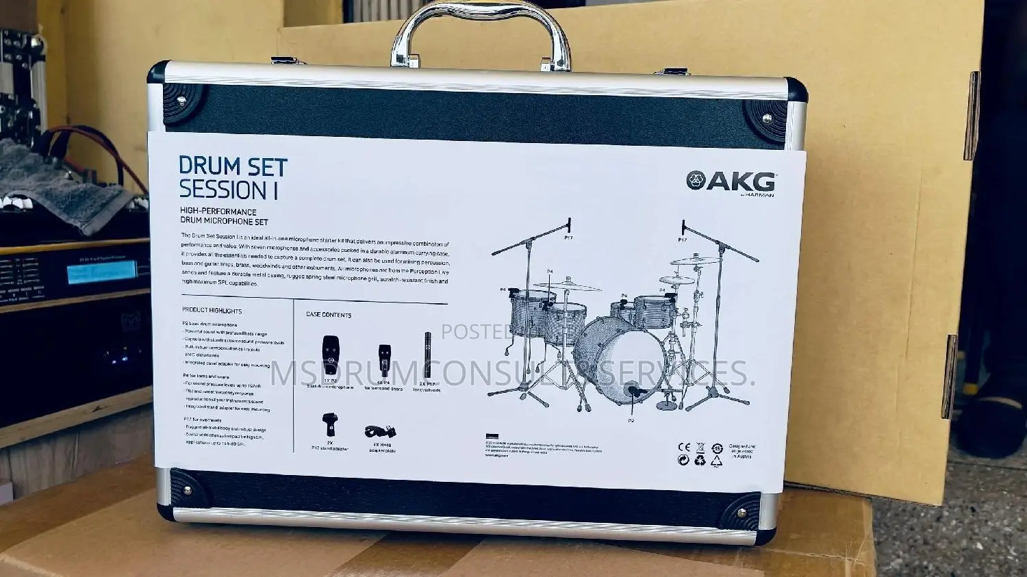Akg Drums Microphones (7 Set)