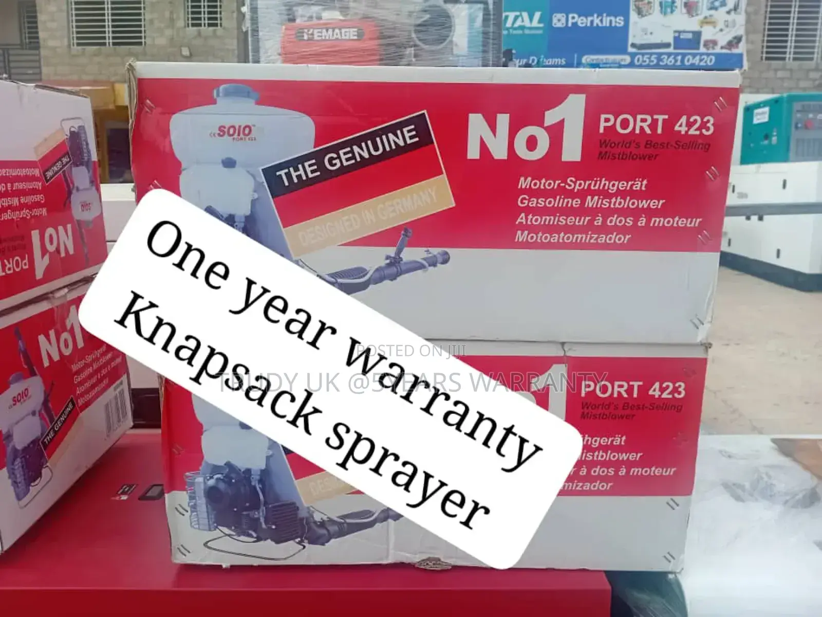 Dazzling Solo Port 423 Gasoline Mistblower Knapsack Sprayer