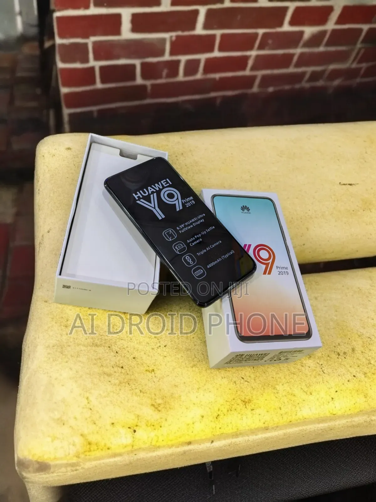 New Huawei Y9 Prime 2019 128 GB Black