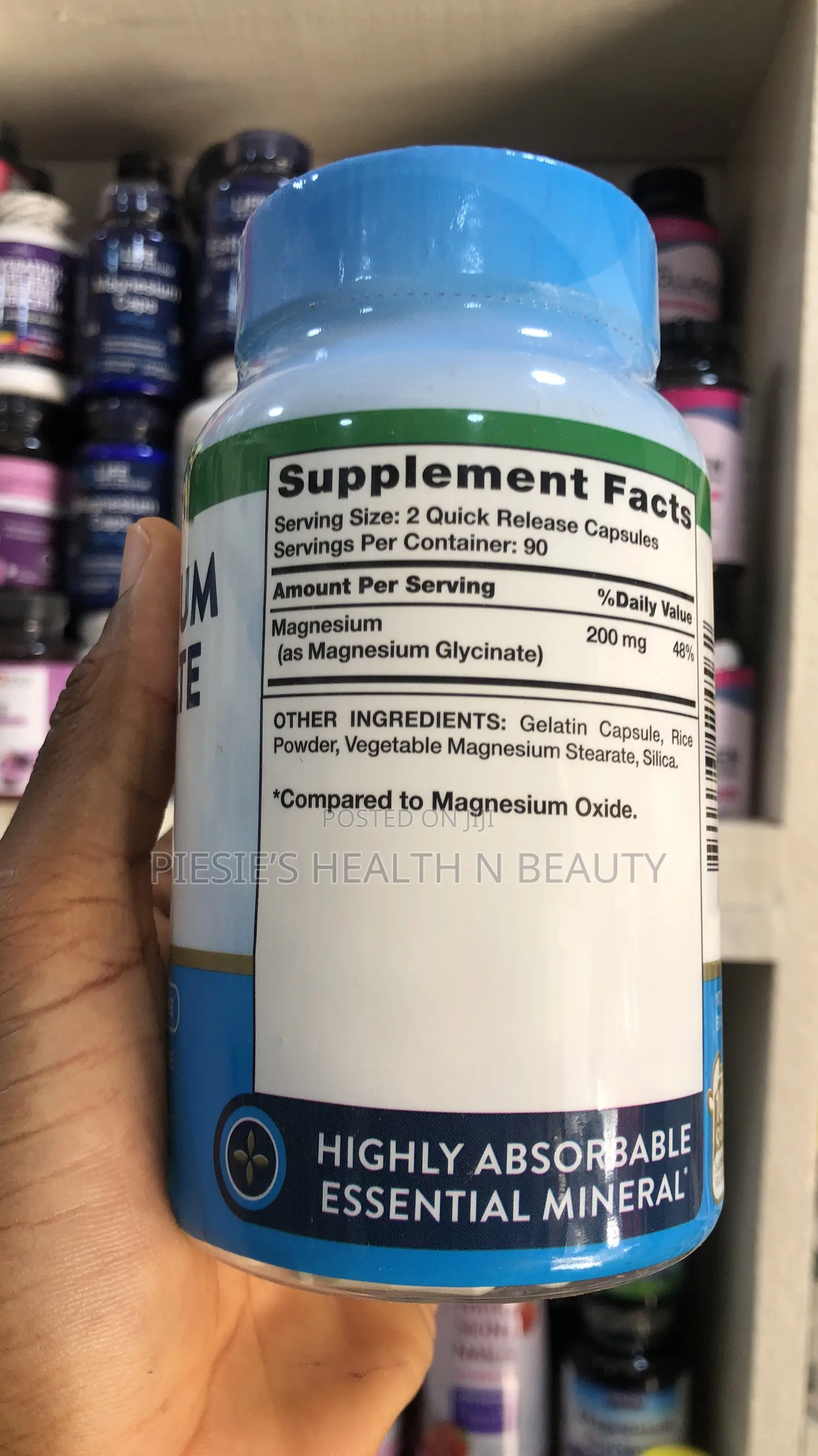 Nature's Truth Magnesium Glycinate Capsules, 200 Mg, 180 Ct.