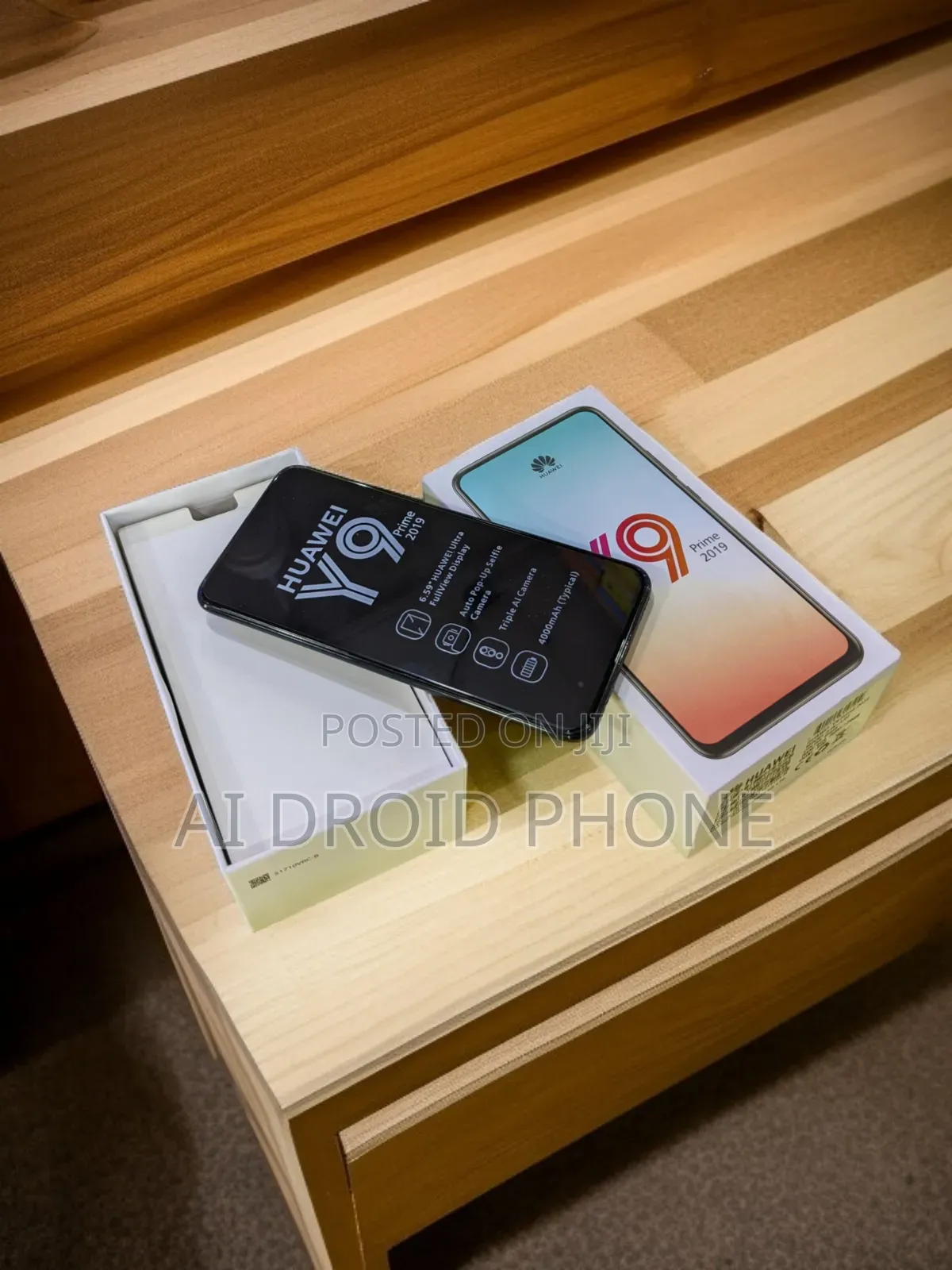 New Huawei Y9 Prime 2019 128 GB Blue