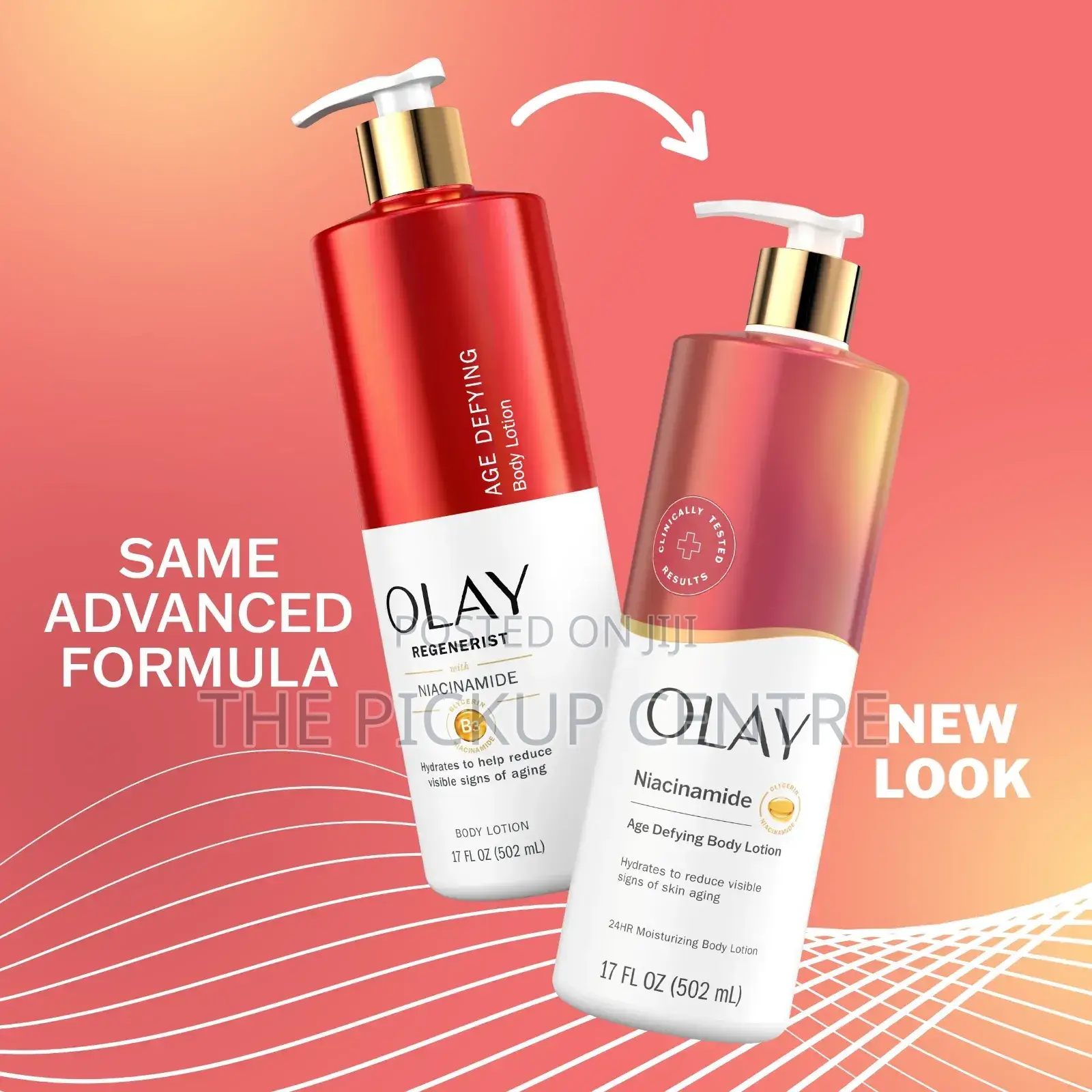 Olay Age Defying Niacinamide Hand & Body Lotion 17 Fl Oz