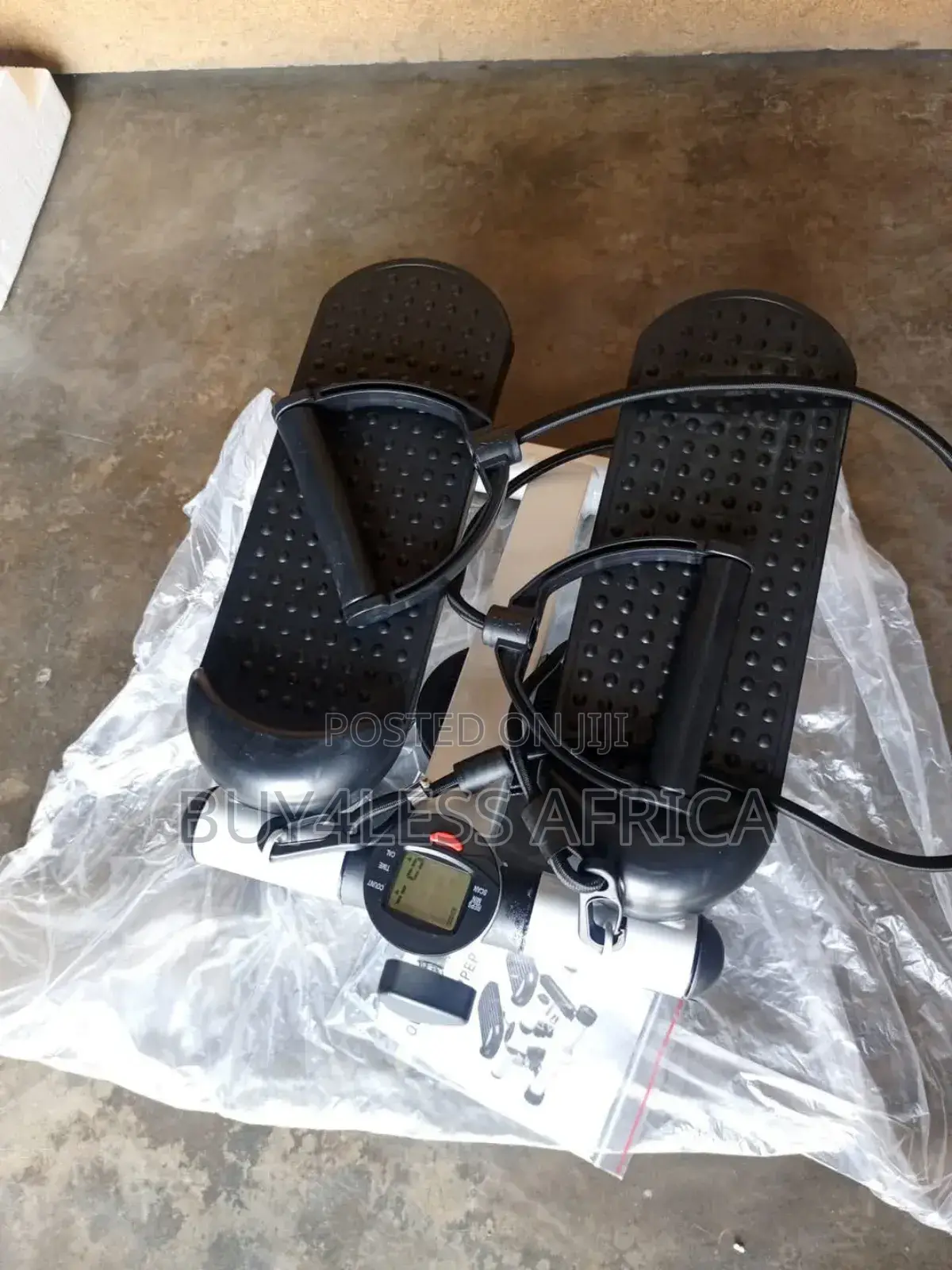 Mini Stepper With Resistance Bands
