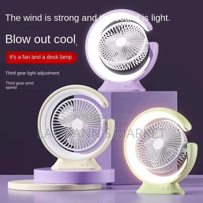 Rechargeable Fan and Light