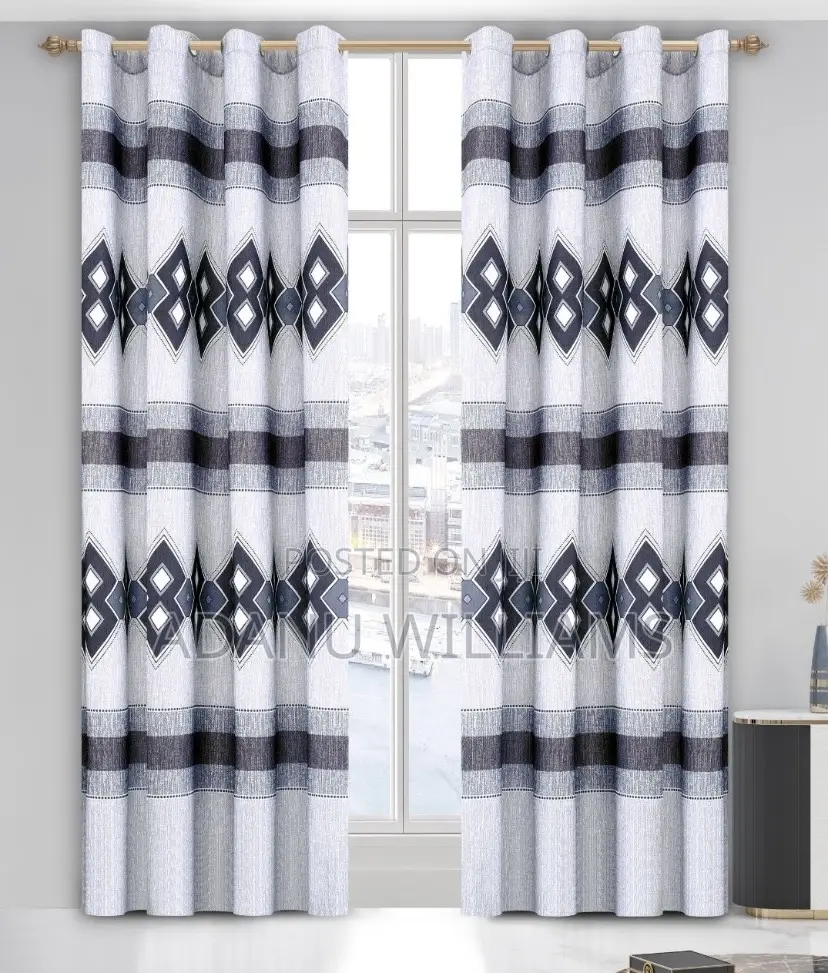 High Quality 2in1 Curtains Set ( Available in Diff Colors)