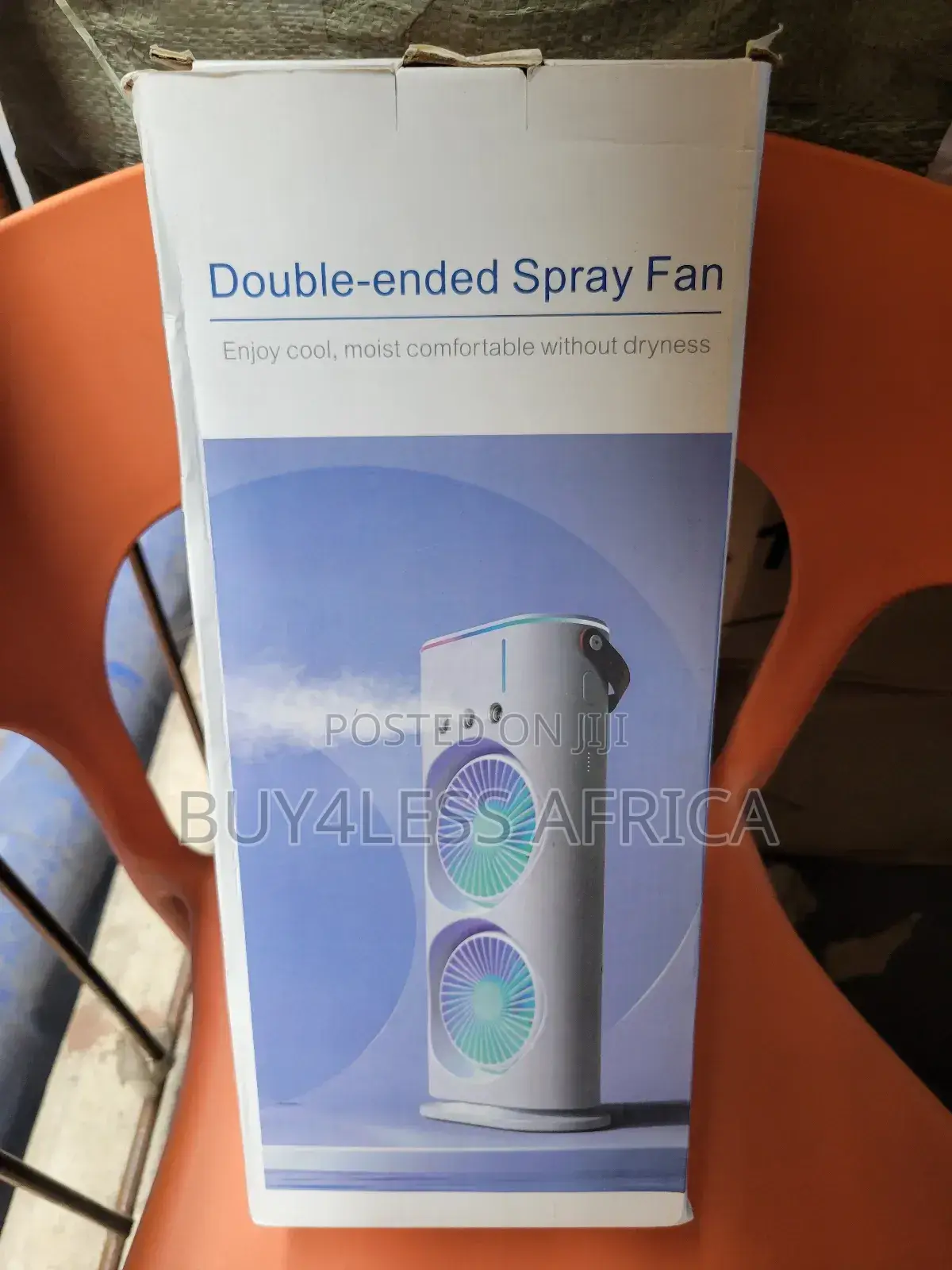Double Air Cooler/Air Cooling Fan (Rechargeable)
