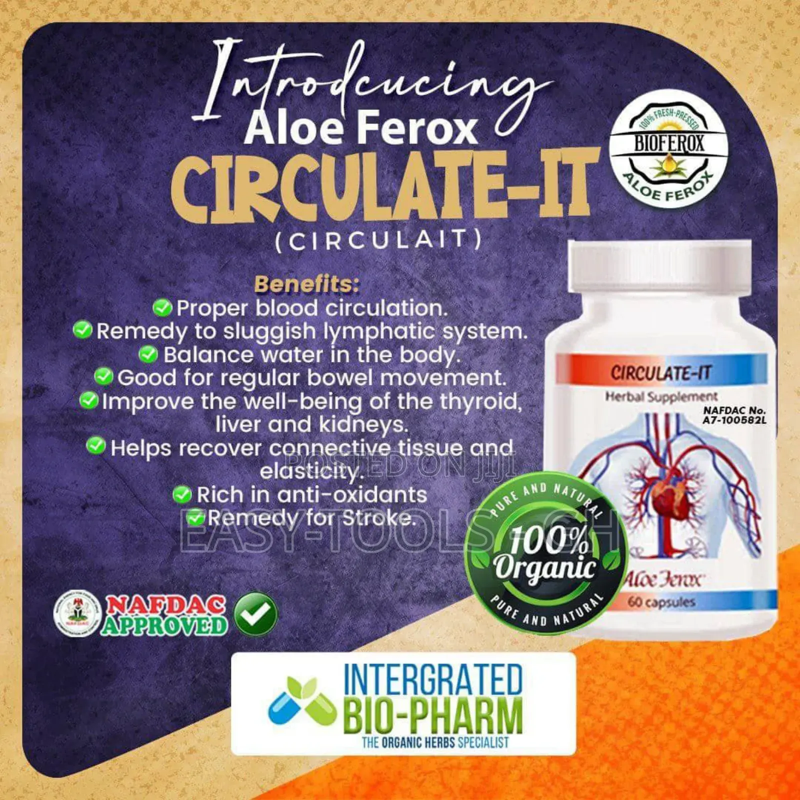 Ferox Circulat It - Aloe - ( Please Read on the Picture )